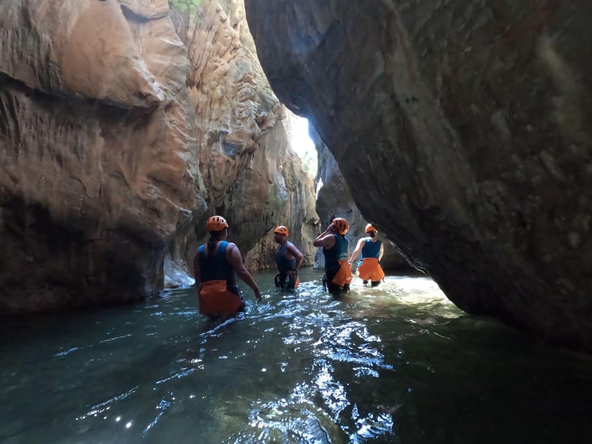 From Estepona: Guadalmina River Guided Canyoning Adventure - Meeting at Parque Torre Leonera