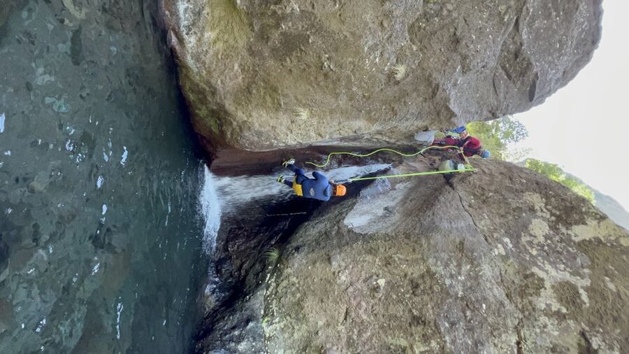 From Funchal: Intermediate Canyoning Adventure (Level 2) - Photos and videos without carrying a phone