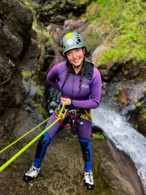 From Funchal: Intermediate (Level 2) Canyoning Adventure - The 15-minute walk and first safety briefing