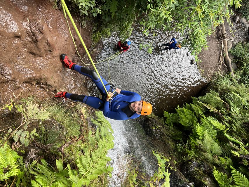 From Funchal: Madeira Island Canyoning for Beginners - A beginner canyoning course with a proper thrill