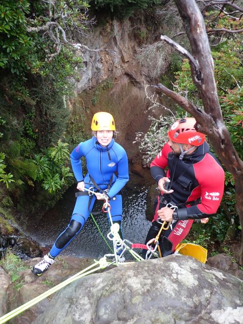 From Funchal: Madeira Island Canyoning for Beginners - Getting fitted before the water starts