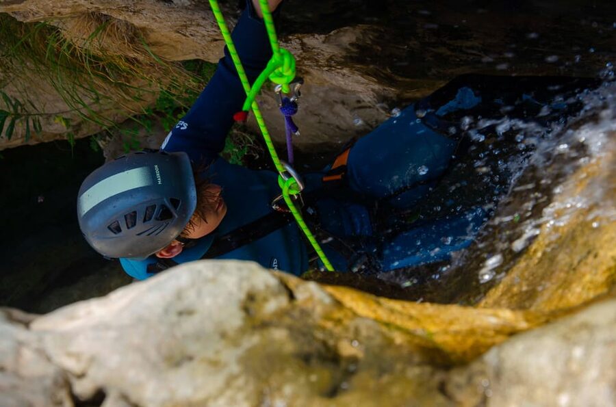From Granada: Rio Verde Canyoning Tour with Lunch - The walk to the canyon entrance