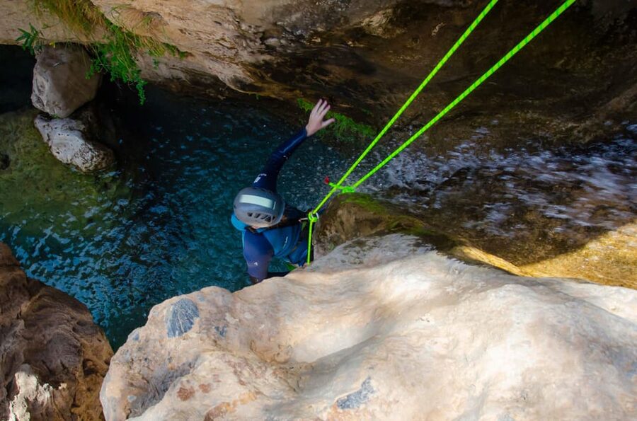 From Granada: Rio Verde Canyoning Tour with Lunch - The 08:30 departure and scenic ride