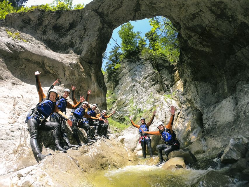 From Interlaken: Canyoning Chli Schliere - Key points at a glance