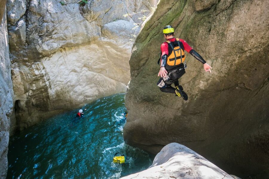 From Interlaken: Canyoning Chli Schliere - Chli Schliere is canyoning with the safety net removed