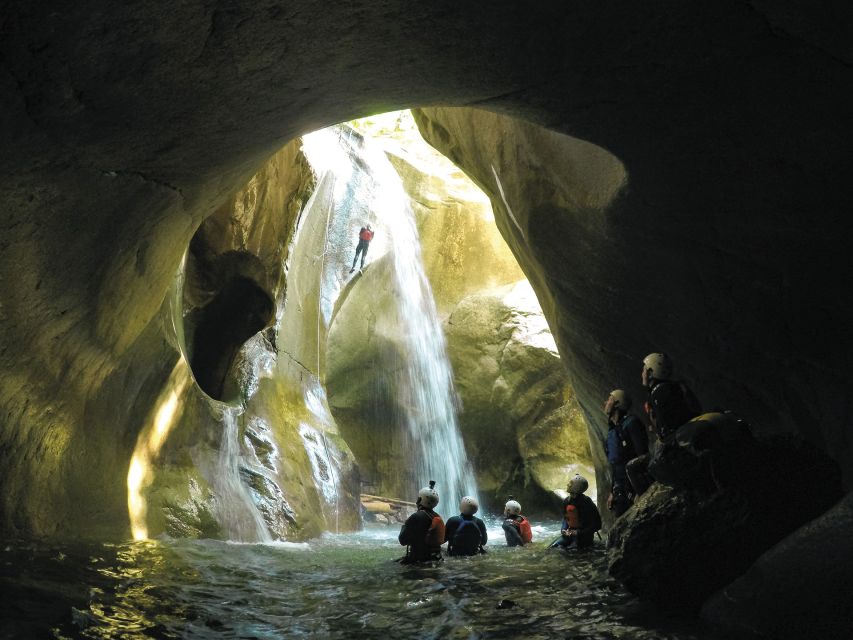 From Interlaken: Canyoning Chli Schliere - The lunch and the return to Interlaken