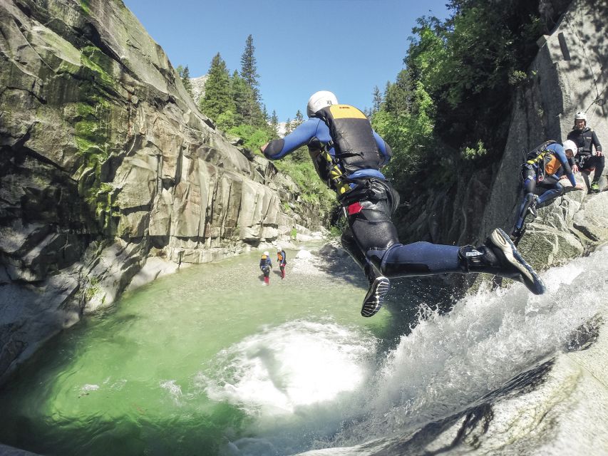 From Interlaken: Grimsel Gorge Canyoning Tour - From Interlaken to the Grimsel mountain pass