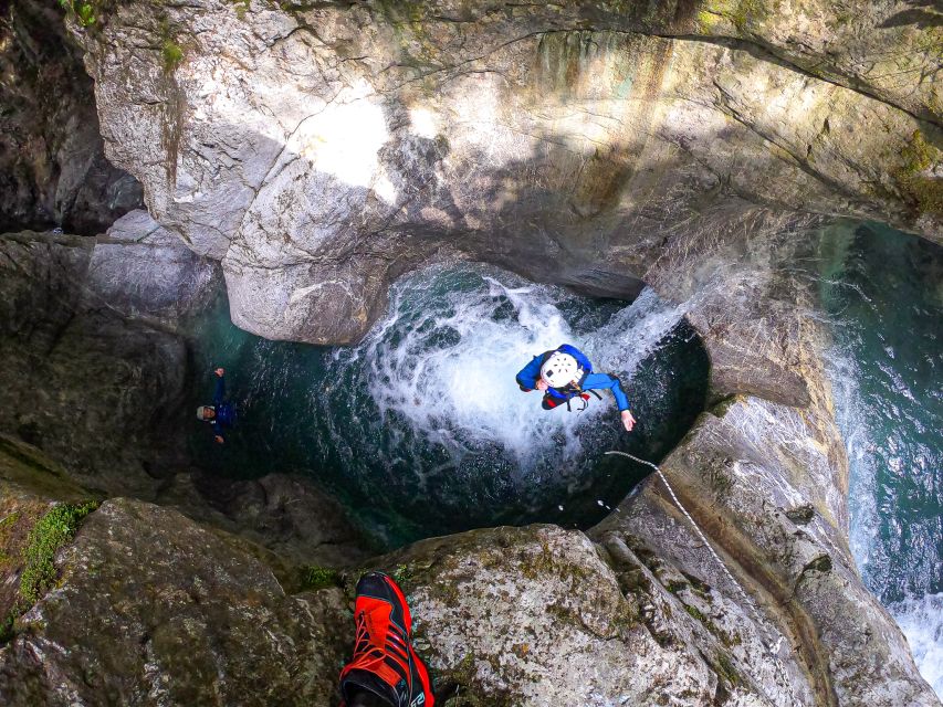 From Interlaken: Local Canyoning Trip - A real canyoning start, not a sightseeing float