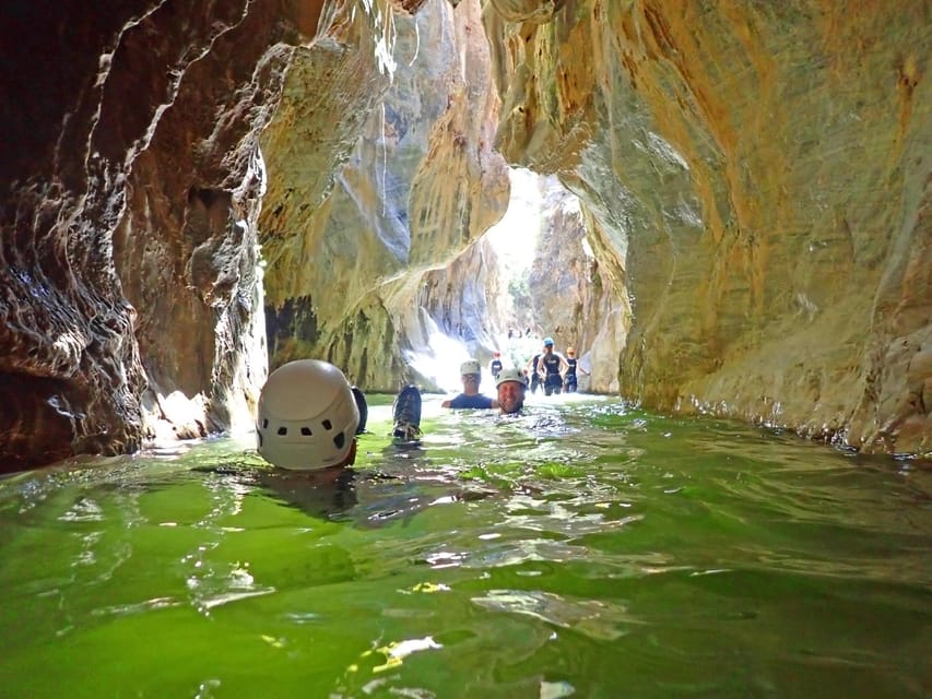 From Marbella: Guadalmina River Guided Canyoning Adventure - Walking Toward the Canyon of the Angosturas