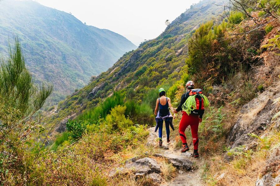From Porto: Gerês National Park Canyoning Trip - Getting fitted with wetsuits and canyon shoes