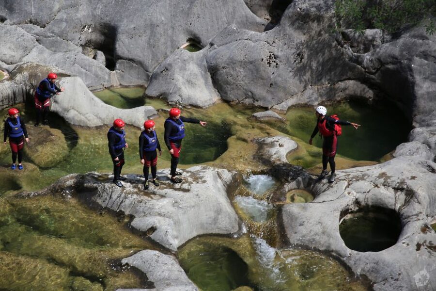 From Split: Canyoning on the Cetina River - Swimming, rapids, and optional jumps