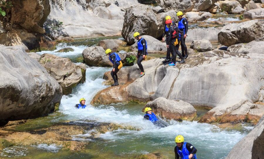 From Split or Zadvarje: Cetina River Canyoning - Basic or extreme: choosing your level