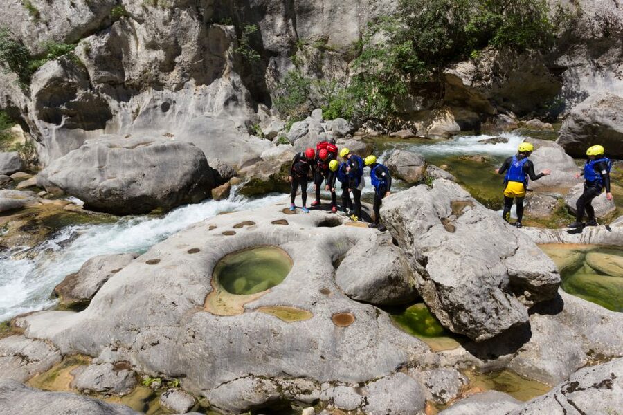 From Split or Zadvarje: Cetina River Canyoning - How hard is the Cetina route?
