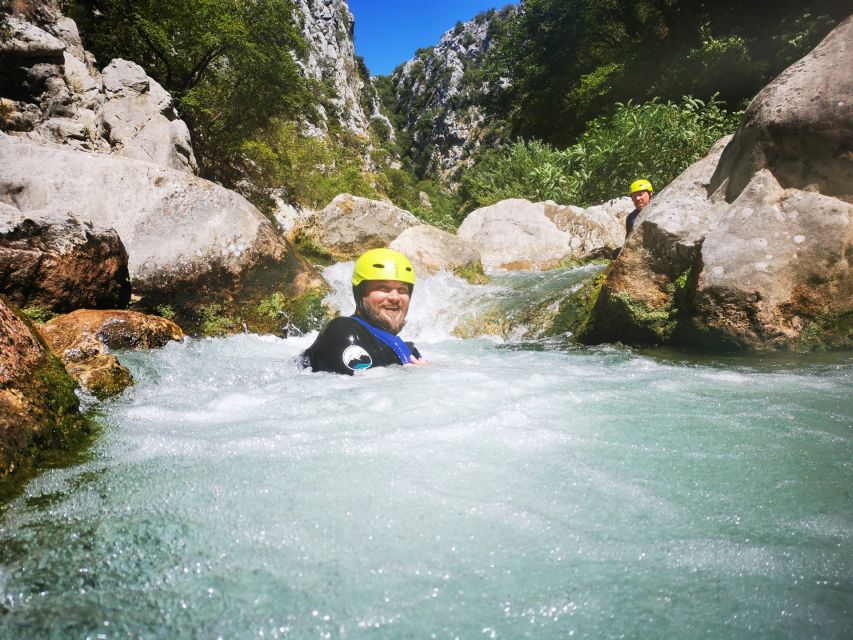 From Split or Zadvarje: Cetina River Canyoning - What to wear and pack