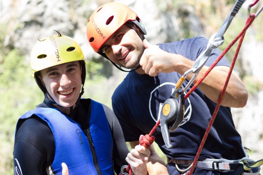 From Split or Zadvarje: Extreme Canyoning on Cetina River - Fitness, age, and comfort limits