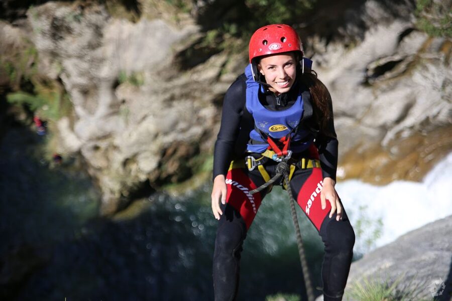 From Split or Zadvarje: Extreme Canyoning on Cetina River - Swimming, sliding, and walking through the river