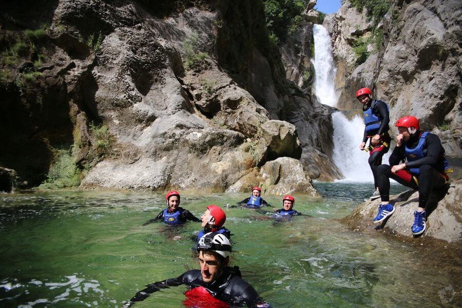 From Split or Zadvarje: Extreme Canyoning on Cetina River - The final stretch and changing afterward