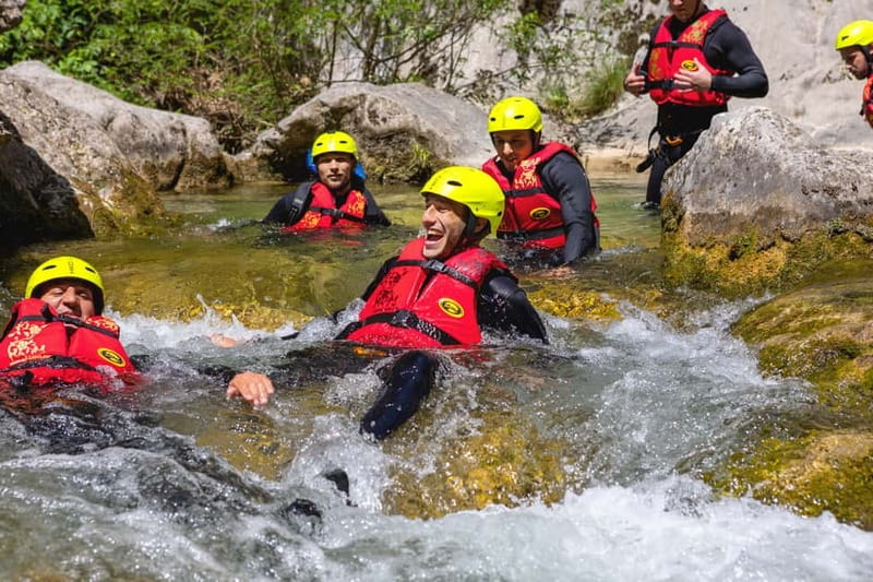 From Split/Šestanovac: Canyoning on Cetina River - Nearly three hours among cliffs and waterfalls