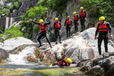 From Split/Šestanovac: Canyoning on Cetina River