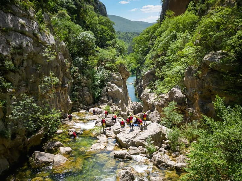 From Split/Šestanovac: Canyoning on Cetina River - What the $70 price really covers