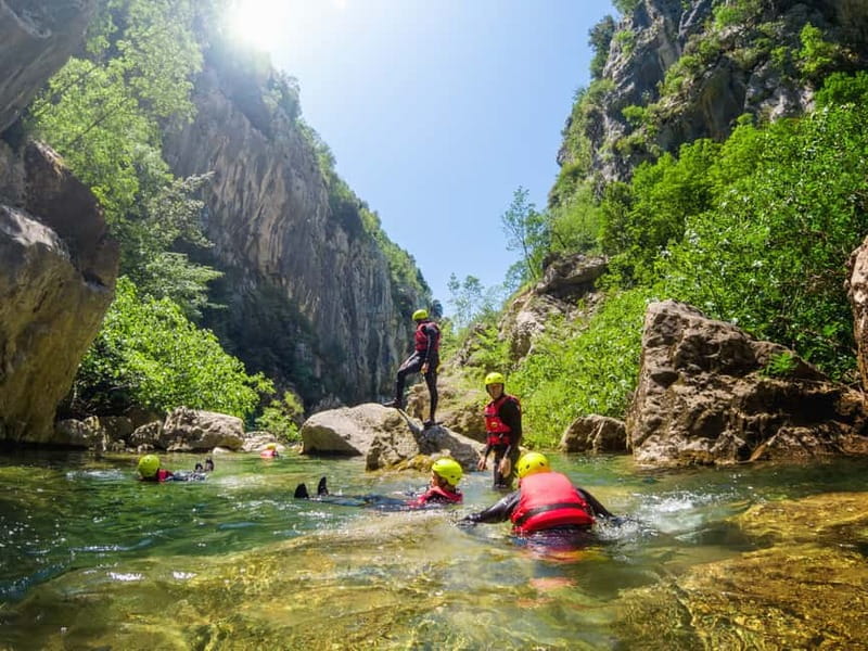 From Split/Šestanovac: Canyoning on Cetina River - Is the physical level right for you?
