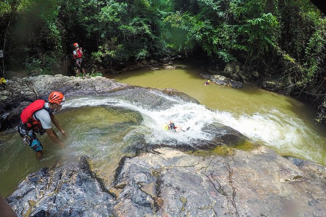 Full-Day Canyoning Tour with Datanla Falls Rappelling - What the included transport and group size mean
