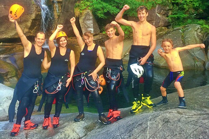 Fun and Adventure - Best beginner canyoning near Bellinzona - Jumps and Pools Bring the Adrenaline