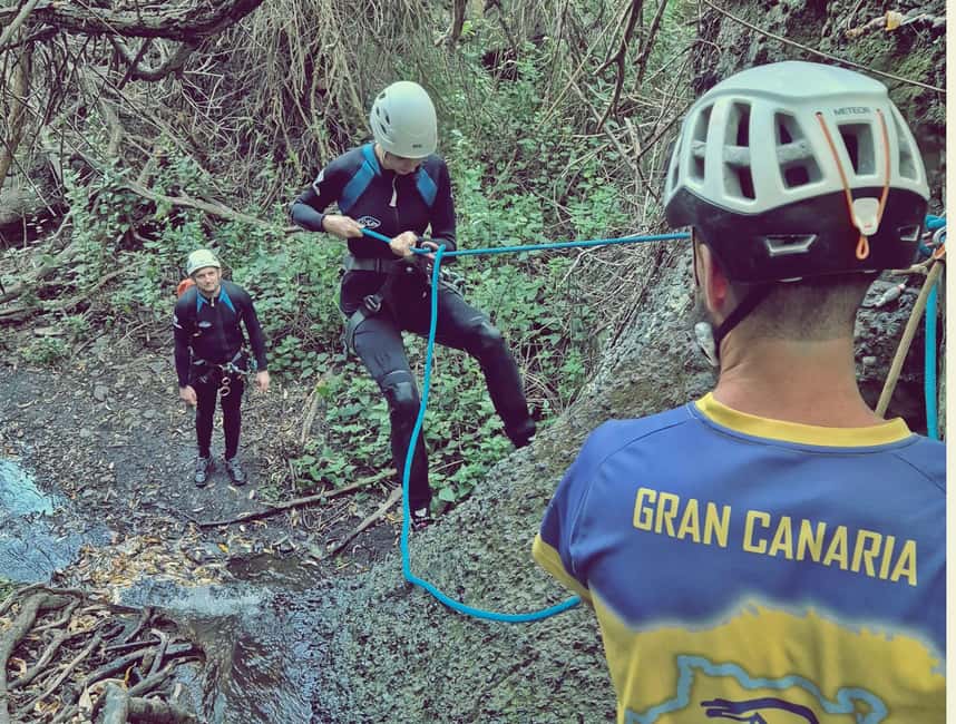 Gran Canaria: Canyoning Adventure in the Green Heart Jungle - Booking, timing, and cancellation