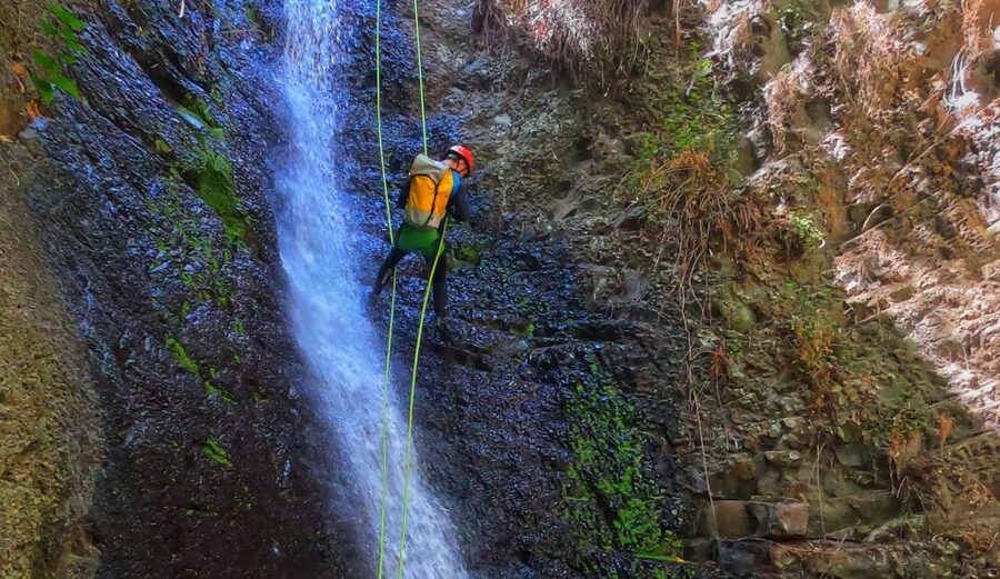 Gran Canaria: Canyoning Trip - The approach walk sets the tone