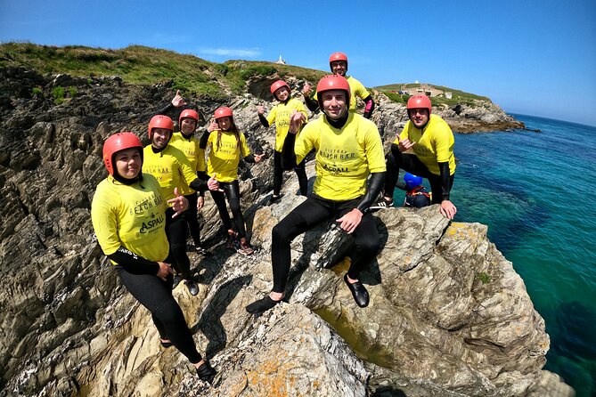 Half-Day Coasteering in Newquay Cornwall - Sea conditions can change the whole three hours