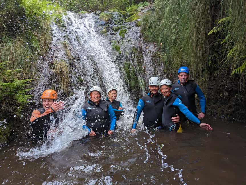 Intermediate Canyoning in Madeira – Jumps, Slides & Rappels - Meeting at Miradouro do Terreiro da Luta