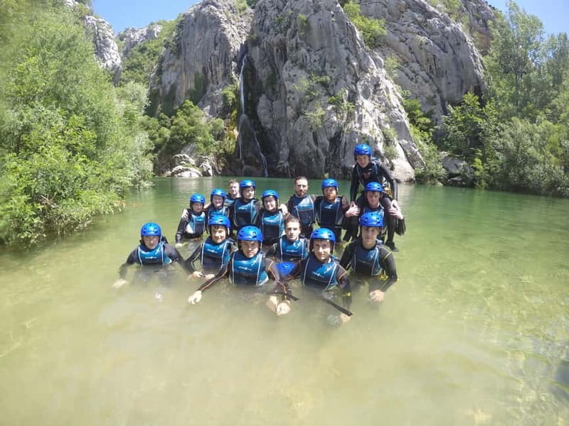 Iz Omisa: Extremni Canyoning na rijeci Cetini/ Free photos - Finishing near Kraljevac Power Plant