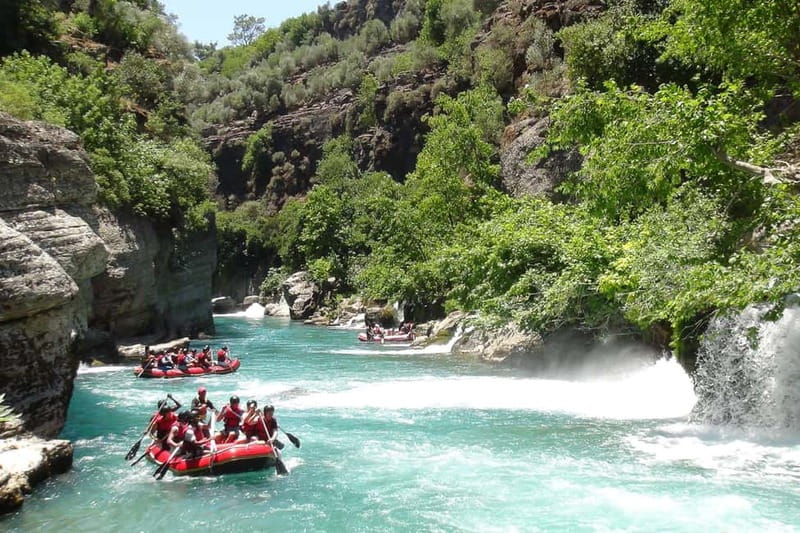 Koprulu Canyon Rafting and Canyoning incl. Lunch w/Transfer - Walking between the canyon and the river