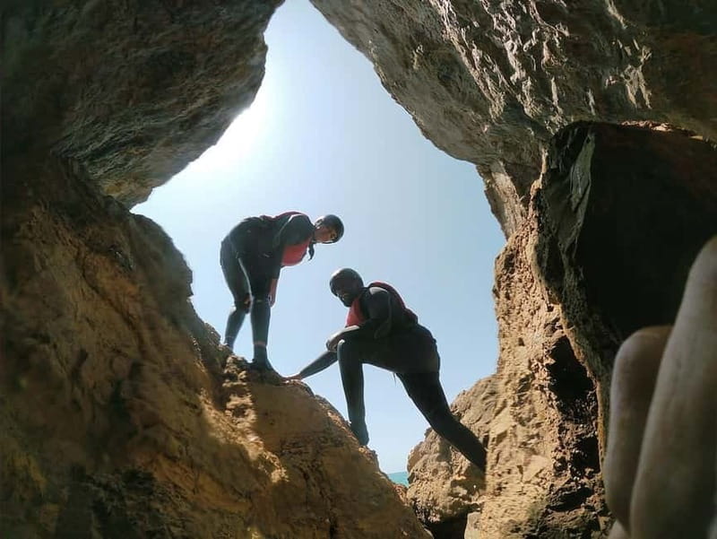 Lagos: Algarve Coasteering and Snorkeling Adventure - What coasteering in the Algarve really involves