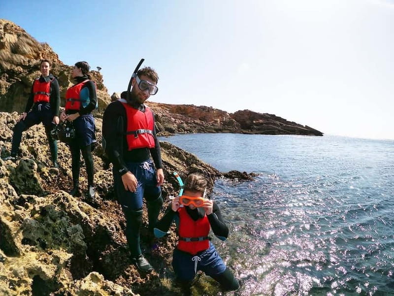 Lagos: Algarve Coasteering and Snorkeling Adventure - From Lagos to Ingrina Beach