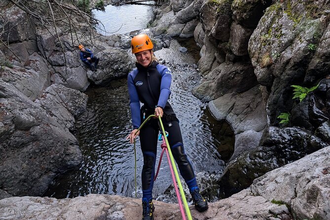 Level 2 - Canyoning Adventure - Intermediate | Funchal - The role of José, Esteban, and the guide team