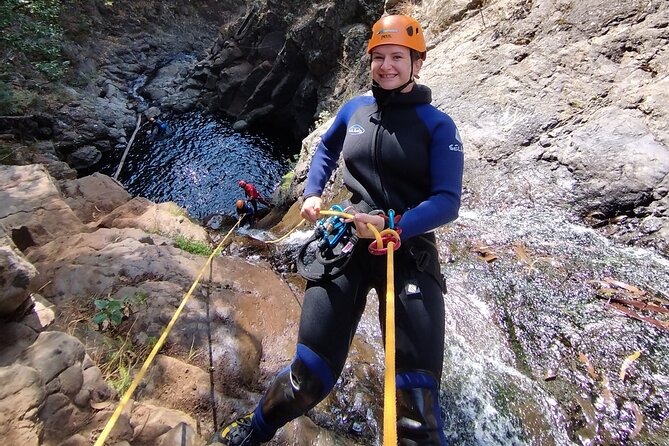 Level 2 - Canyoning Adventure - Intermediate | Funchal - Rappelling beside Madeira’s waterfalls