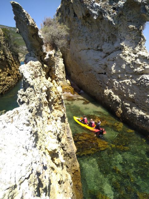 Lisbon: Arrábida Kayak and Coasteering Adventure Tour - Cliff jumping is optional, not a requirement