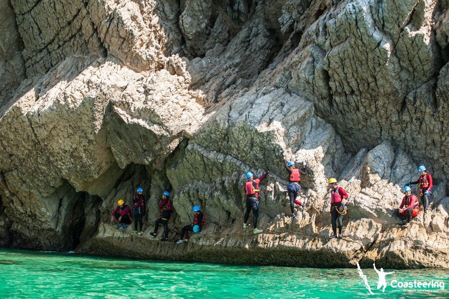 Lisbon: Sesimbra/Arrábida Natural Park Coasteering Adventure - Getting fitted with wetsuit and safety gear