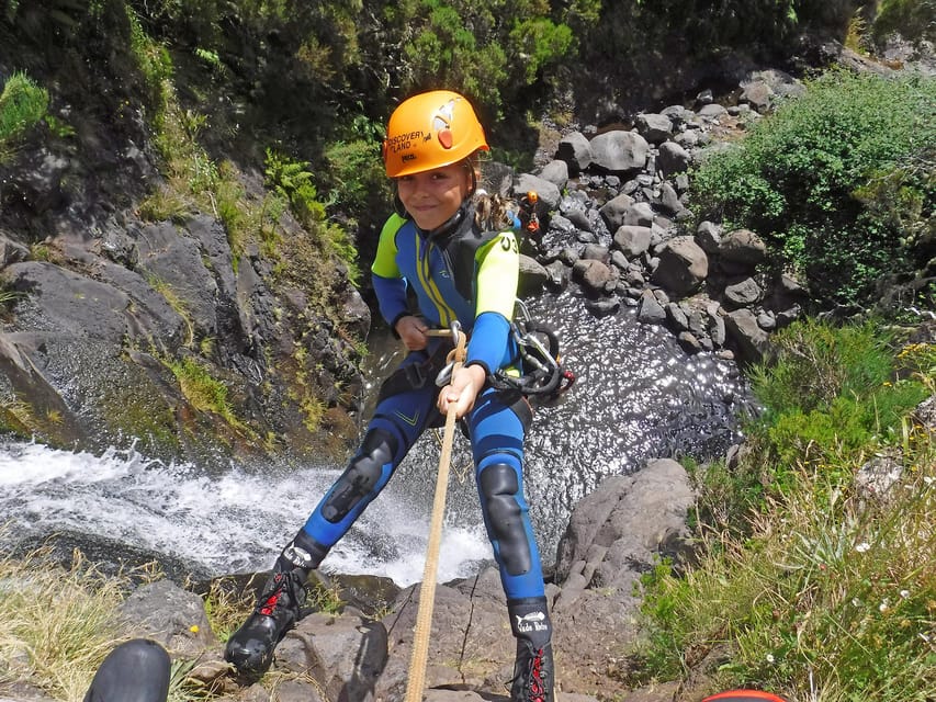 Madeira: Beginner (Level 1) Canyoning Experience - Getting fitted with equipment