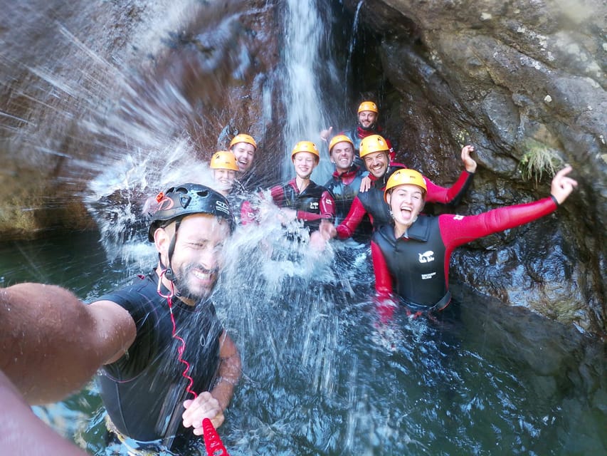 Madeira: Beginner (Level 1) Canyoning Experience - Six waterfalls, pools, and controlled jumps