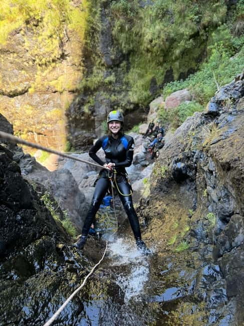Madeira Canyoning For Beginners Nun's Valley Level 2 - What level 2 really means here