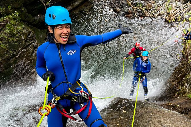 Madeira Canyoning Intermediate - The first waterfalls and natural pools
