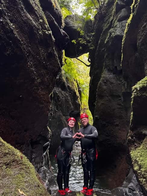 Madeira: Intermediate Canyoning Tour - Small Groups Only - Three and a half hours in the canyon