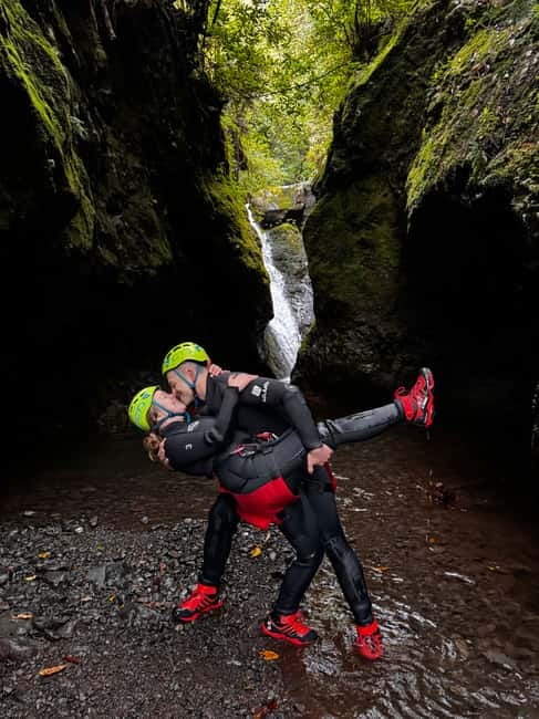 Madeira: Intermediate Canyoning Tour - Small Groups Only - From Museu CR7 to the canyon