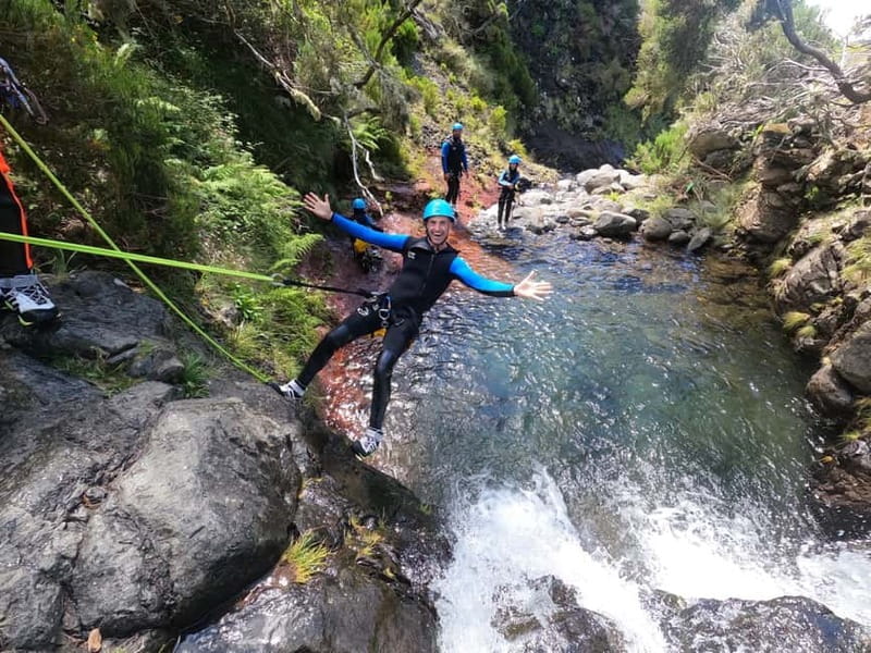 Madeira : Ribeira das Cales Canyoning (Level 1) - Photos without carrying a camera