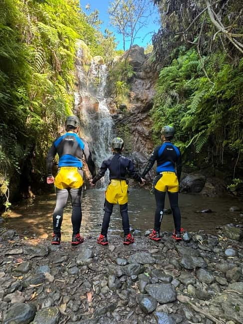 Madeira Short Canyoning For Beginners Rochão Level 1 - Rochão gives beginners a proper canyoning introduction