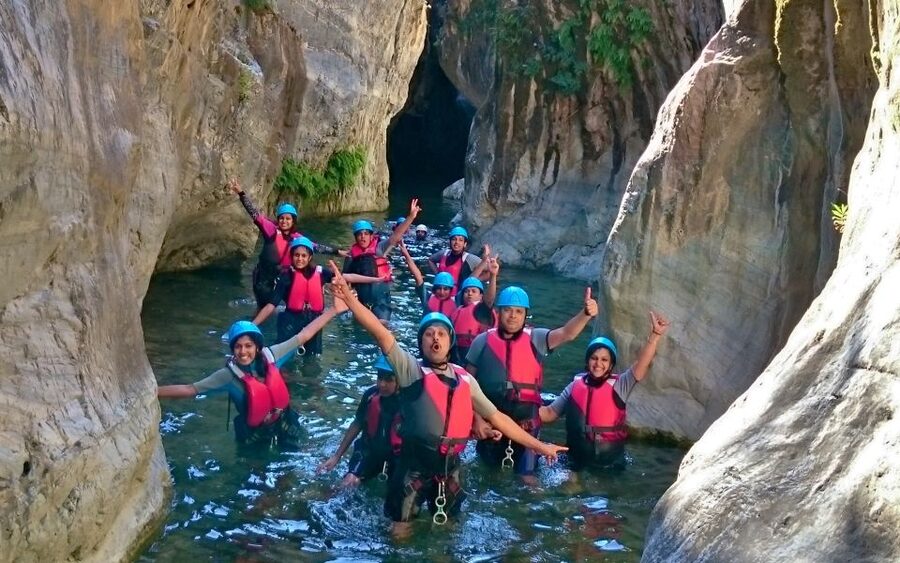 Marbella: Beginner Canyoning Tour with Safety Equipment - A beginner canyon in the Marbella countryside