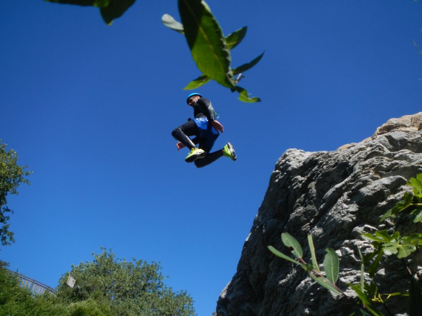 Marbella: Beginner Canyoning Tour with Safety Equipment - Waterfalls, swimming, and natural slides