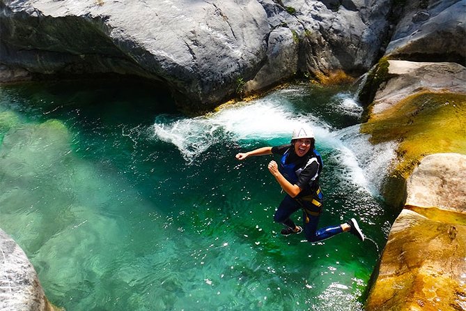 Matacanes : Canyoning + Hiking + Water Jumps + Rappel + Caves - Guide Support and Group Size